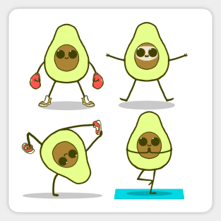 Avocado Way Of Life Sticker